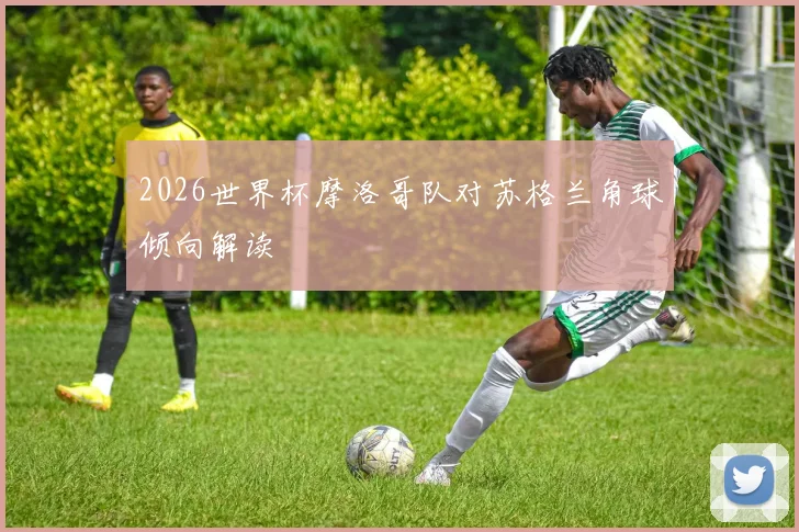 2026世界杯摩洛哥队对苏格兰角球倾向解读